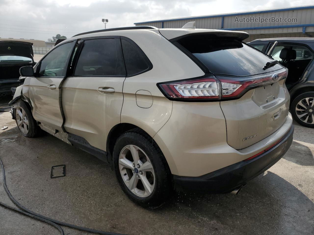 2017 Ford Edge Se Gold vin: 2FMPK3G91HBC26343