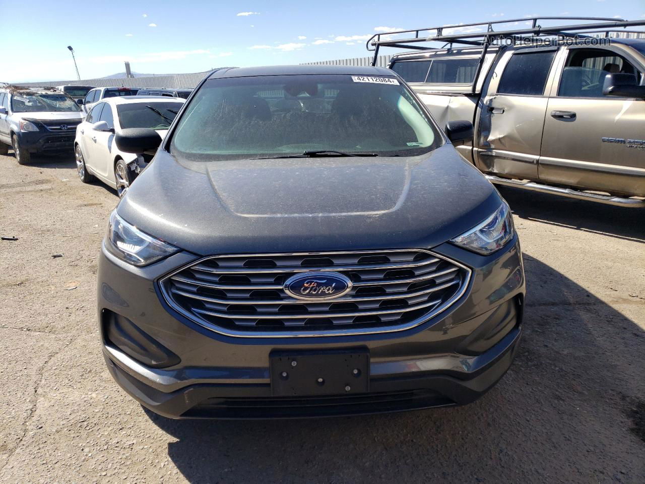 2019 Ford Edge Se Black vin: 2FMPK3G91KBB21776