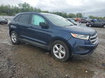 2017 Ford Edge Se Blue vin: 2FMPK3G92HBC59593