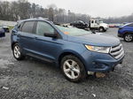 2018 Ford Edge Se Blue vin: 2FMPK3G92JBB02796