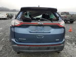 2018 Ford Edge Se Blue vin: 2FMPK3G92JBB02796