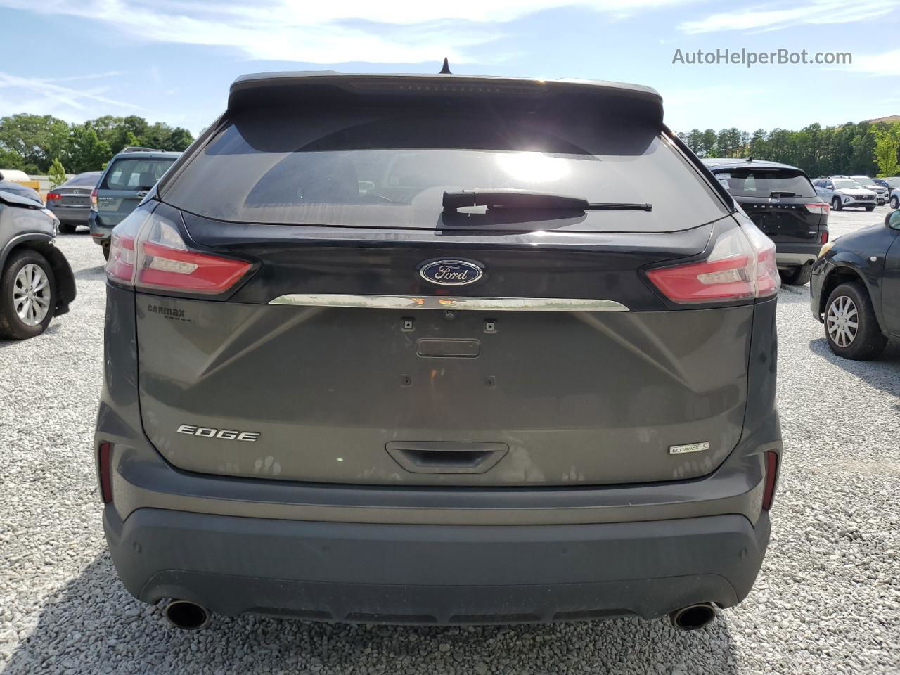 2019 Ford Edge Se Gray vin: 2FMPK3G92KBB18062