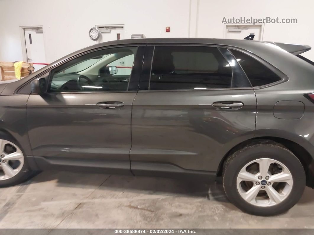 2019 Ford Edge Se Gray vin: 2FMPK3G92KBB89505