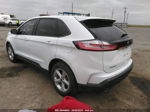 2020 Ford Edge Se White vin: 2FMPK3G92LBB20136