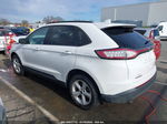 2017 Ford Edge Se White vin: 2FMPK3G93HBB02476