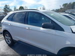 2017 Ford Edge Se White vin: 2FMPK3G93HBB02476