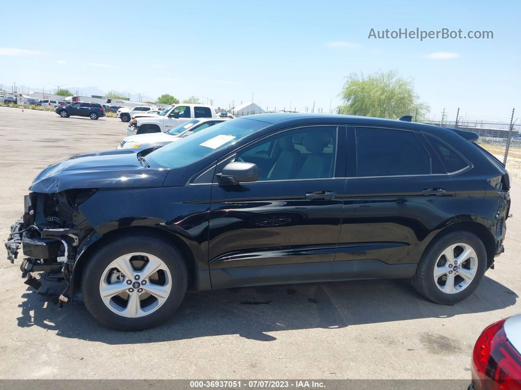 2018 Ford Edge Se Black vin: 2FMPK3G93JBC27399