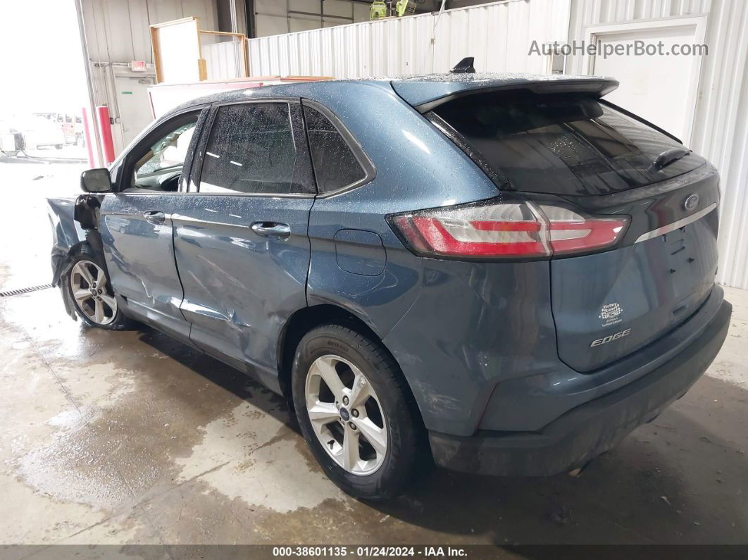 2019 Ford Edge Se Blue vin: 2FMPK3G93KBB21634