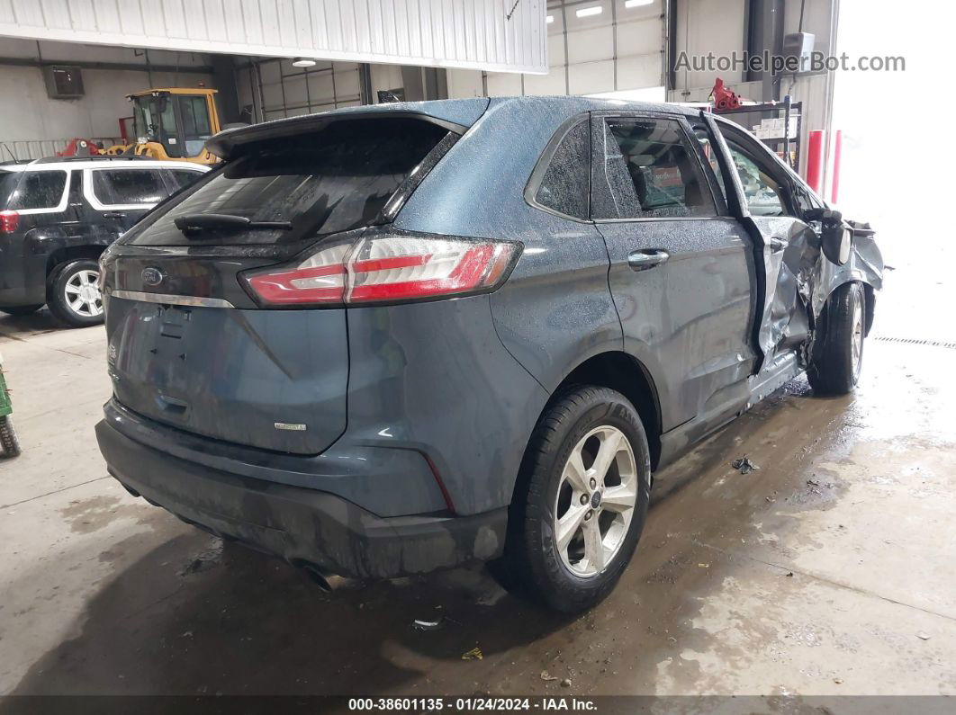 2019 Ford Edge Se Blue vin: 2FMPK3G93KBB21634