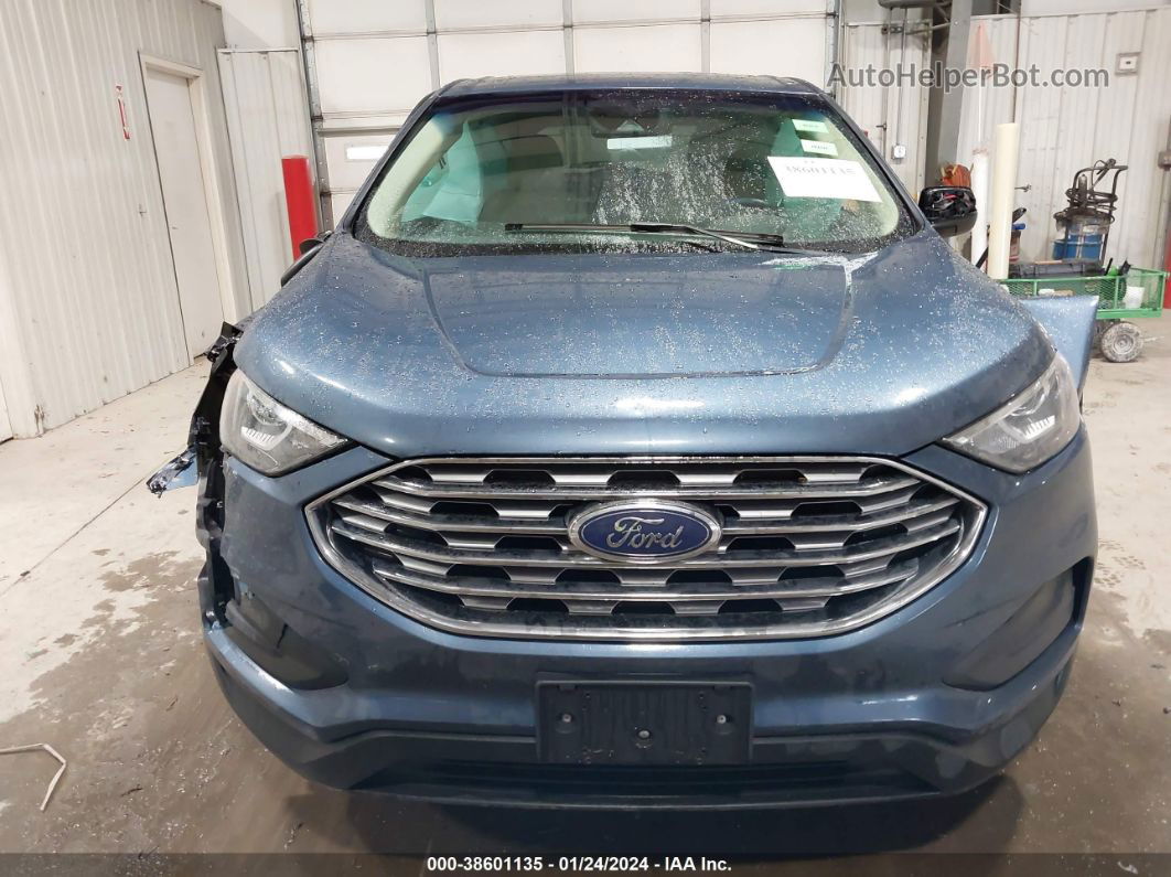 2019 Ford Edge Se Blue vin: 2FMPK3G93KBB21634