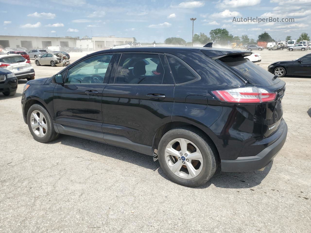 2019 Ford Edge Se Black vin: 2FMPK3G93KBB97600