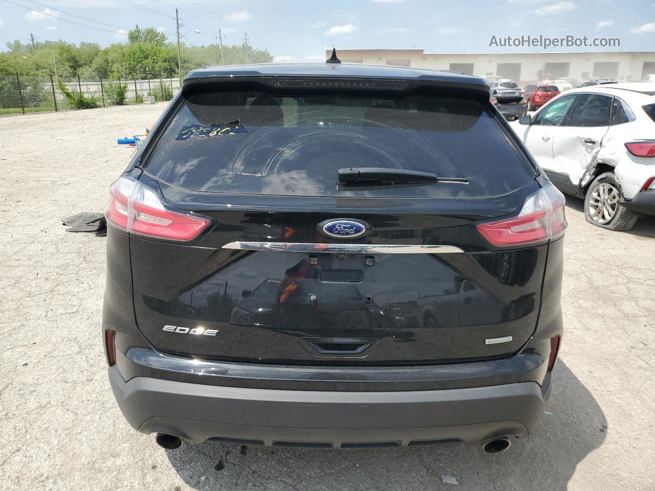 2019 Ford Edge Se Black vin: 2FMPK3G93KBB97600