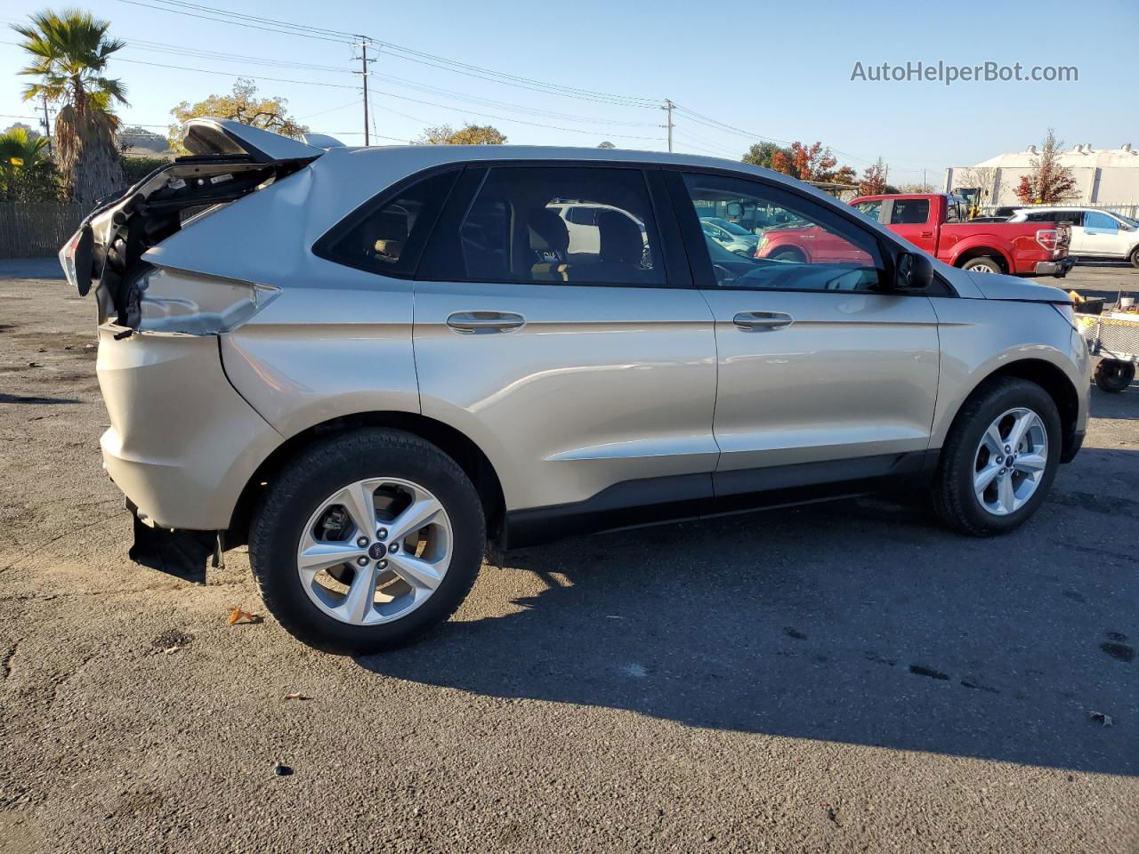 2017 Ford Edge Se Gold vin: 2FMPK3G95HBC55845