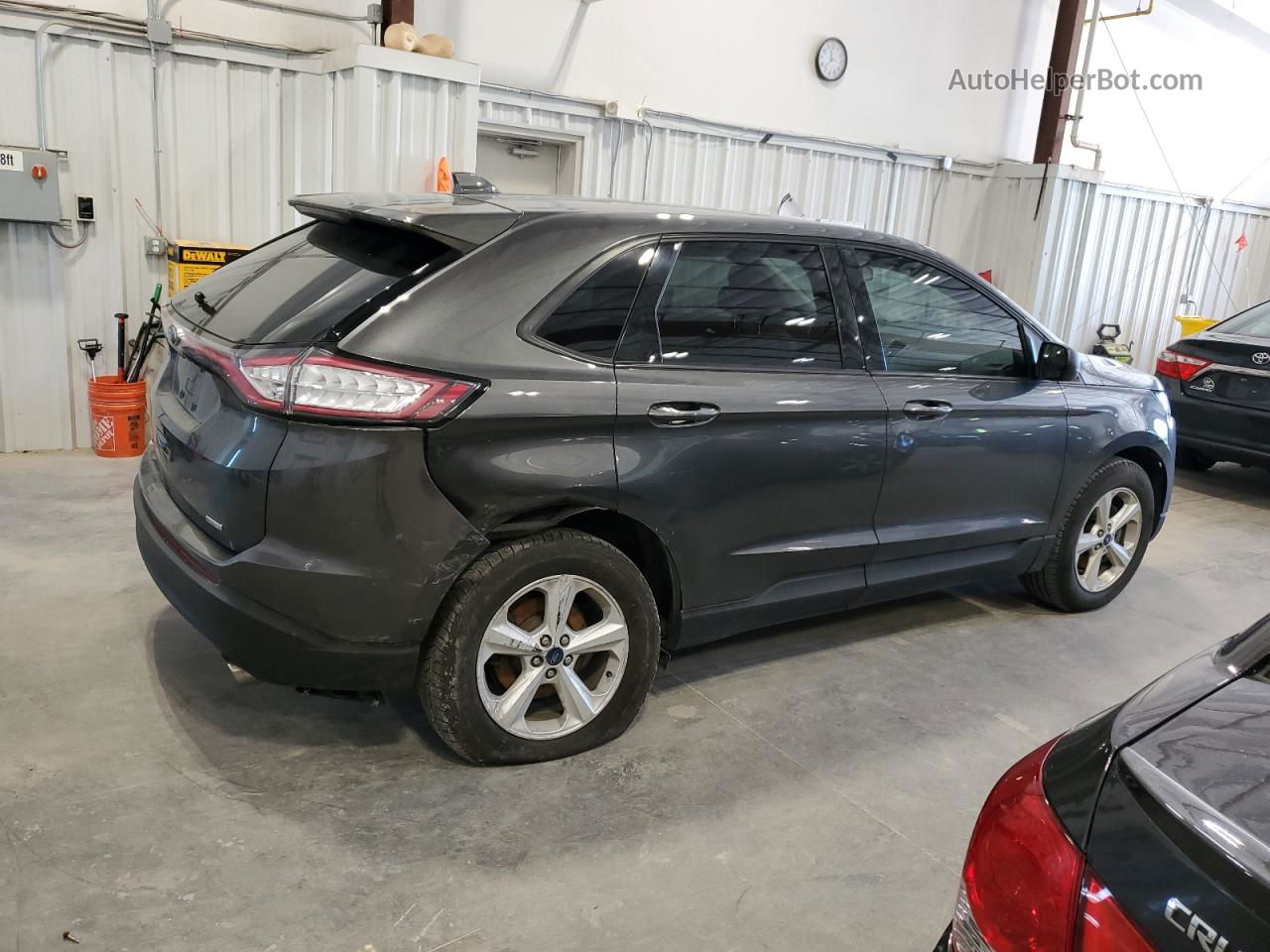 2018 Ford Edge Se Серый vin: 2FMPK3G95JBB85186