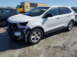 2018 Ford Edge Se White vin: 2FMPK3G95JBC31891