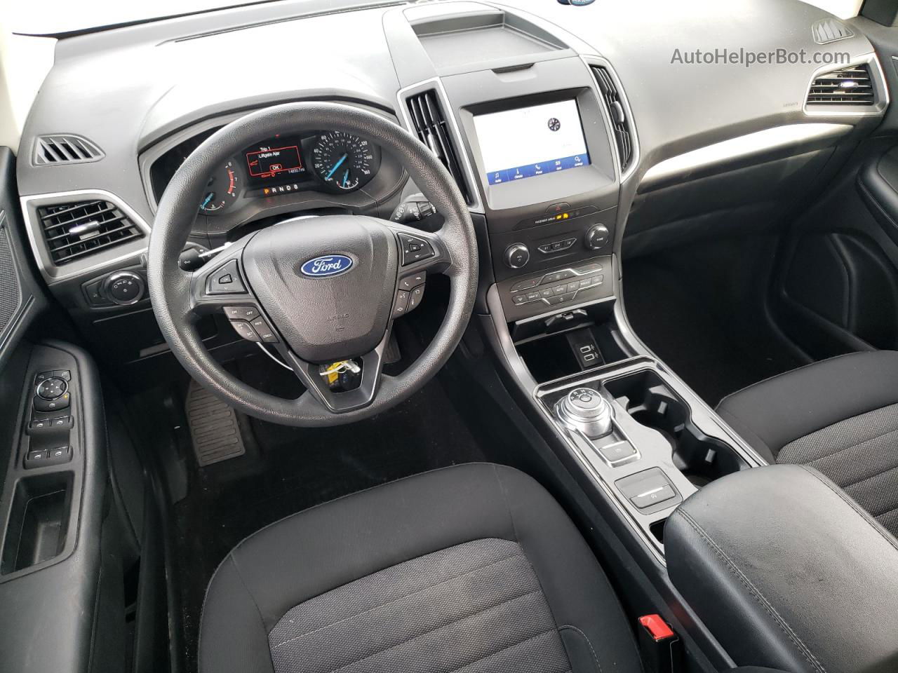 2020 Ford Edge Se Black vin: 2FMPK3G96LBB40714