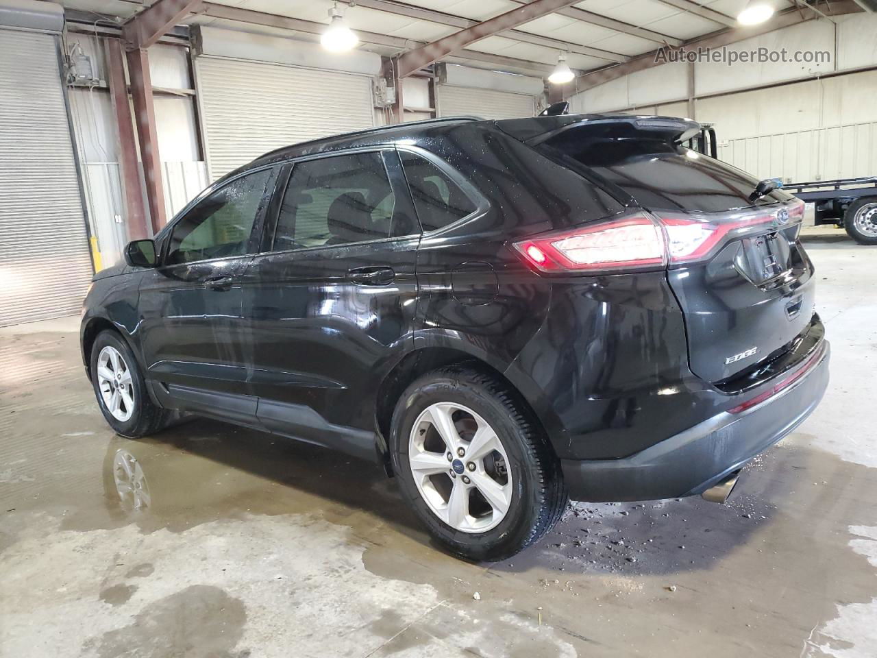 2016 Ford Edge Se Black vin: 2FMPK3G97GBB48293