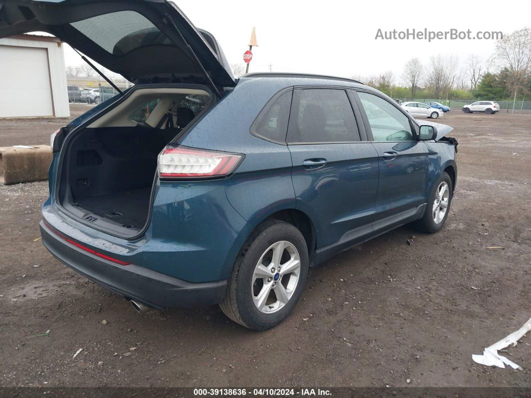 2016 Ford Edge Se Gray vin: 2FMPK3G97GBC39919