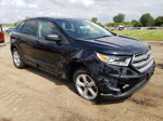 2017 Ford Edge Se Black vin: 2FMPK3G97HBB20818