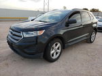 2017 Ford Edge Se Black vin: 2FMPK3G97HBB68240