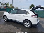 2017 Ford Edge Se White vin: 2FMPK3G97HBC46077