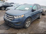 2018 Ford Edge Se Синий vin: 2FMPK3G97JBB79017