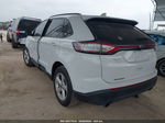 2016 Ford Edge Se White vin: 2FMPK3G98GBB51302