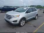 2016 Ford Edge Se Silver vin: 2FMPK3G98GBC00613