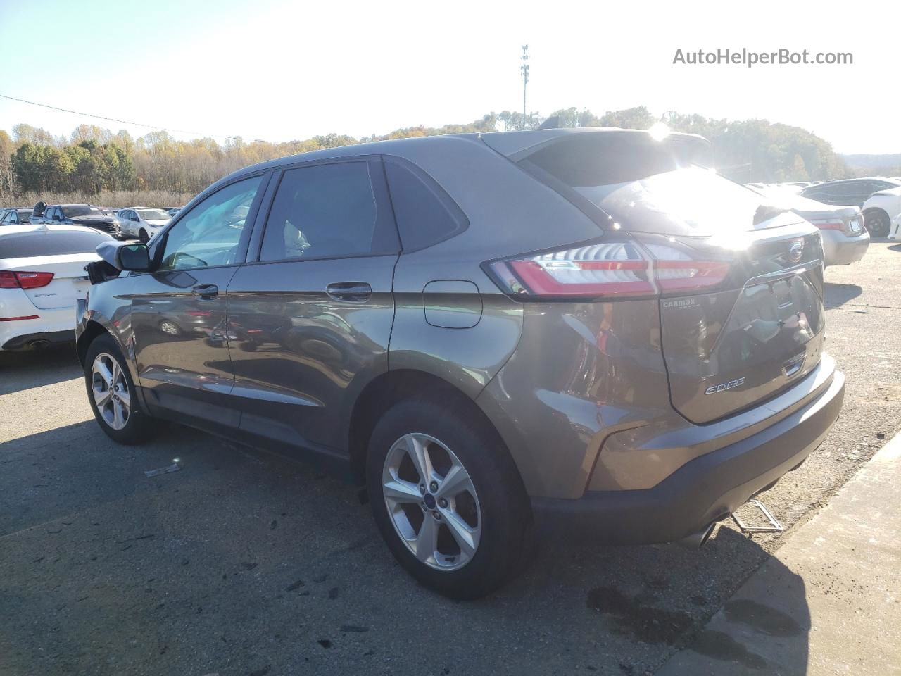 2019 Ford Edge Se Gray vin: 2FMPK3G98KBC23852