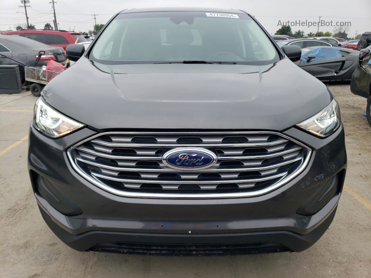 2020 Ford Edge Se Black vin: 2FMPK3G98LBA14368