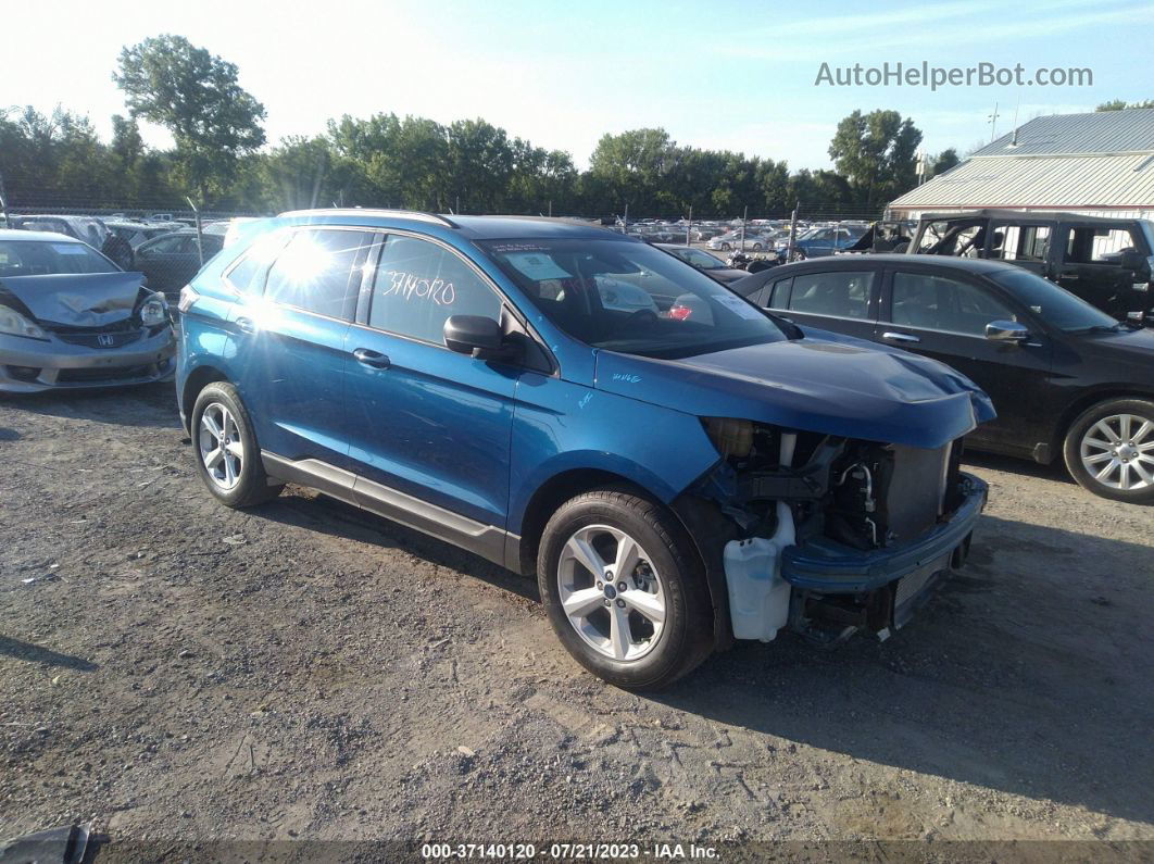 2020 Ford Edge Se Синий vin: 2FMPK3G98LBA73064