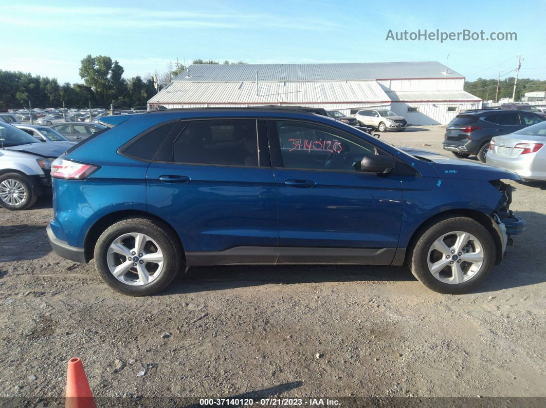 2020 Ford Edge Se Синий vin: 2FMPK3G98LBA73064