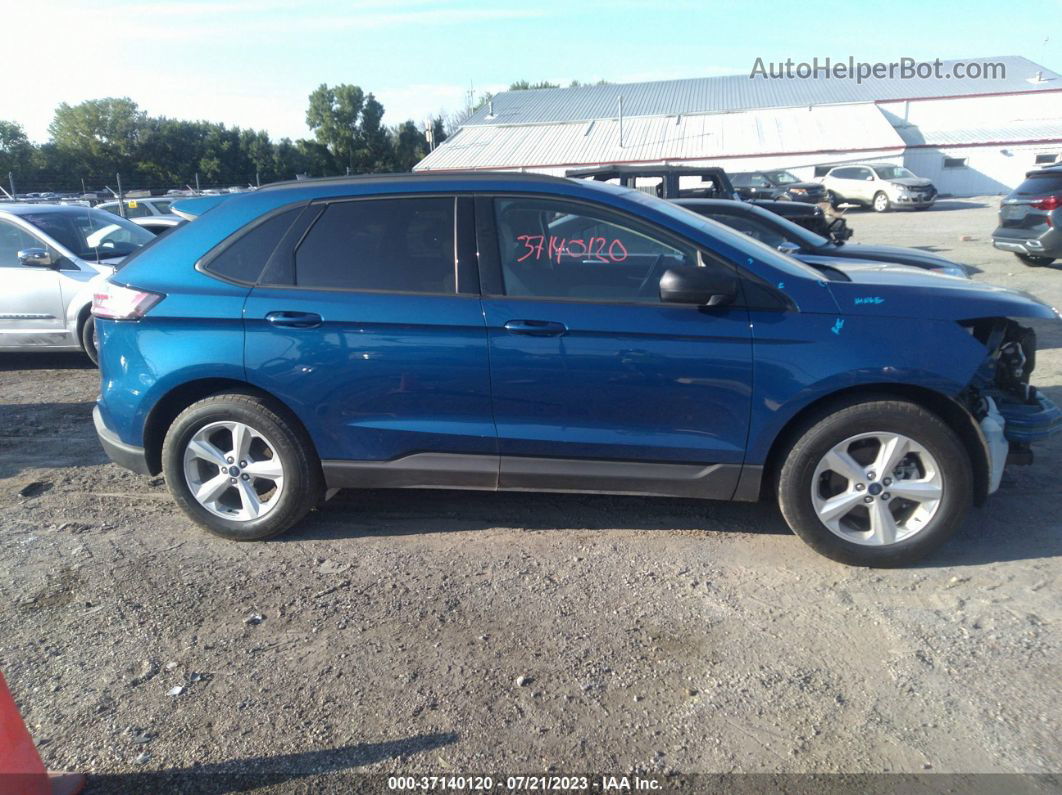 2020 Ford Edge Se Синий vin: 2FMPK3G98LBA73064