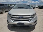 2018 Ford Edge Se Silver vin: 2FMPK3G99JBB12998