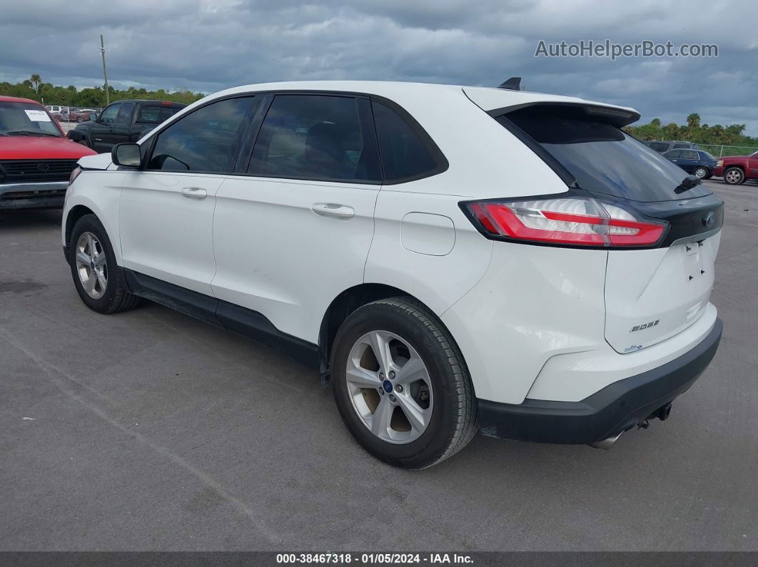 2020 Ford Edge Se Белый vin: 2FMPK3G99LBA36248