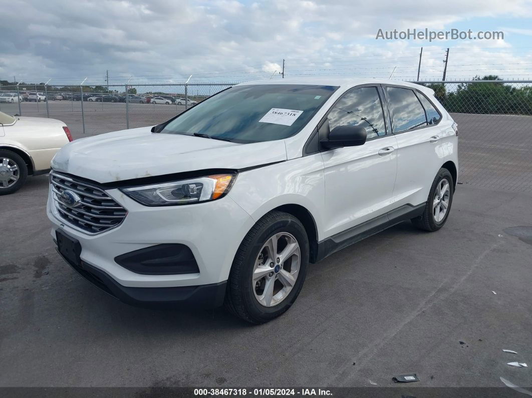 2020 Ford Edge Se Белый vin: 2FMPK3G99LBA36248