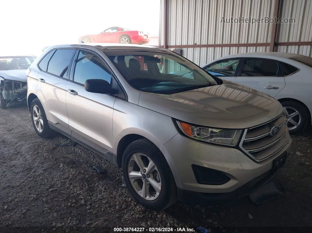 2016 Ford Edge Se Tan vin: 2FMPK3G9XGBB31276