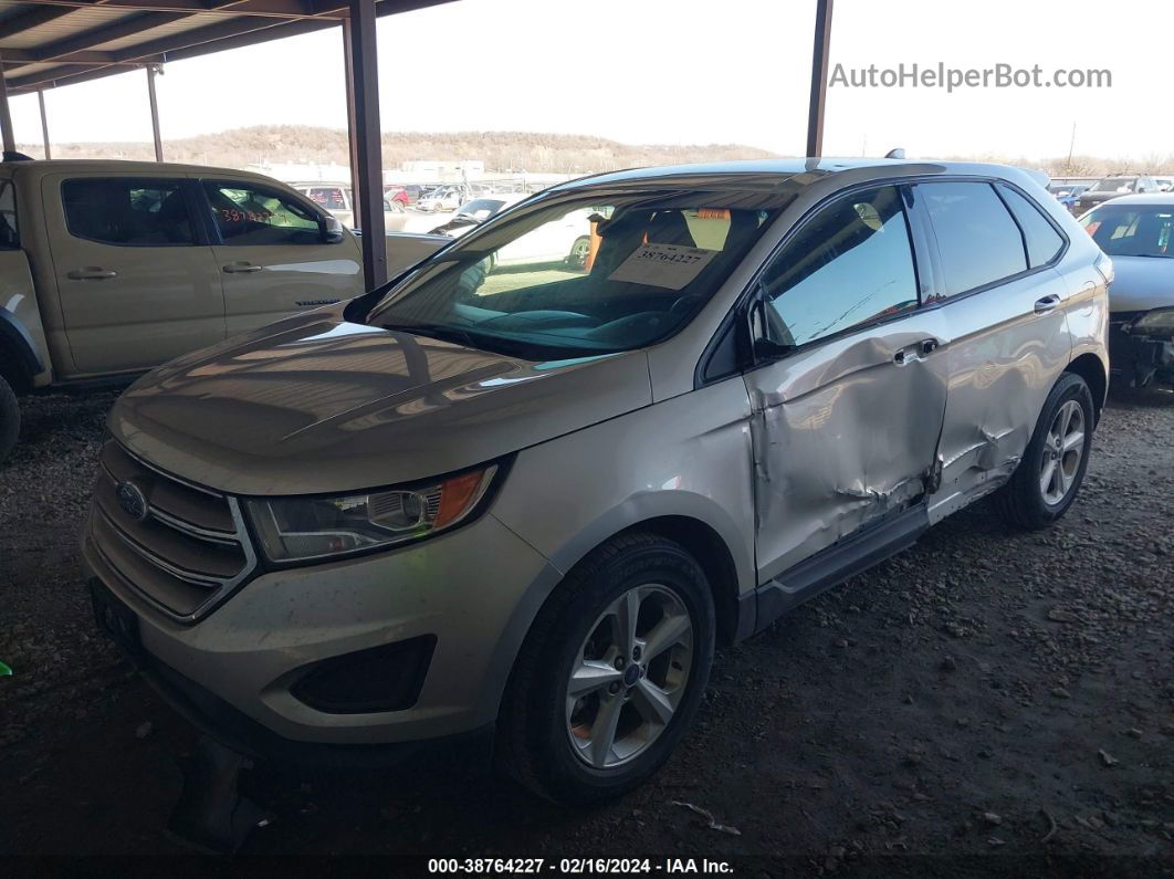 2016 Ford Edge Se Tan vin: 2FMPK3G9XGBB31276