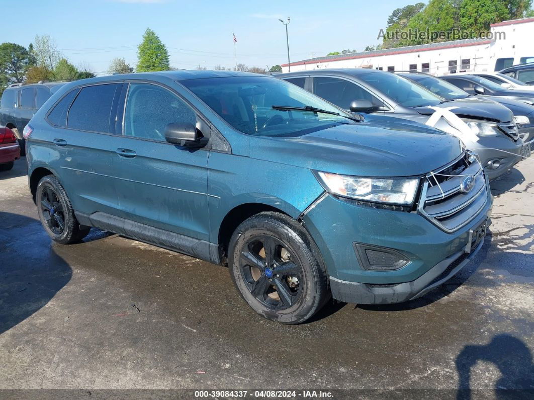 2016 Ford Edge Se Blue vin: 2FMPK3G9XGBC13749