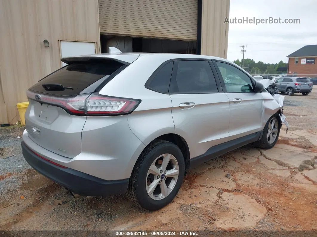 2018 Ford Edge Se Black vin: 2FMPK3G9XJBB09138