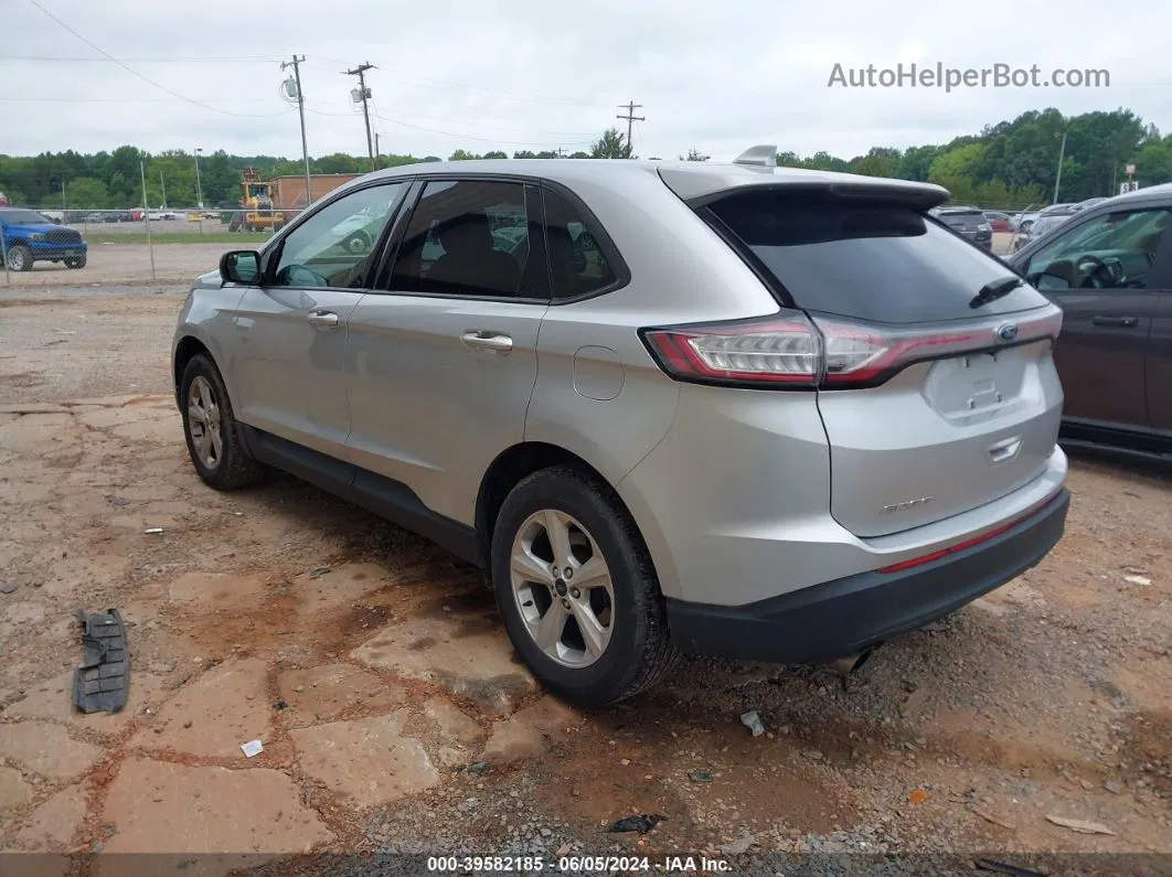 2018 Ford Edge Se Black vin: 2FMPK3G9XJBB09138