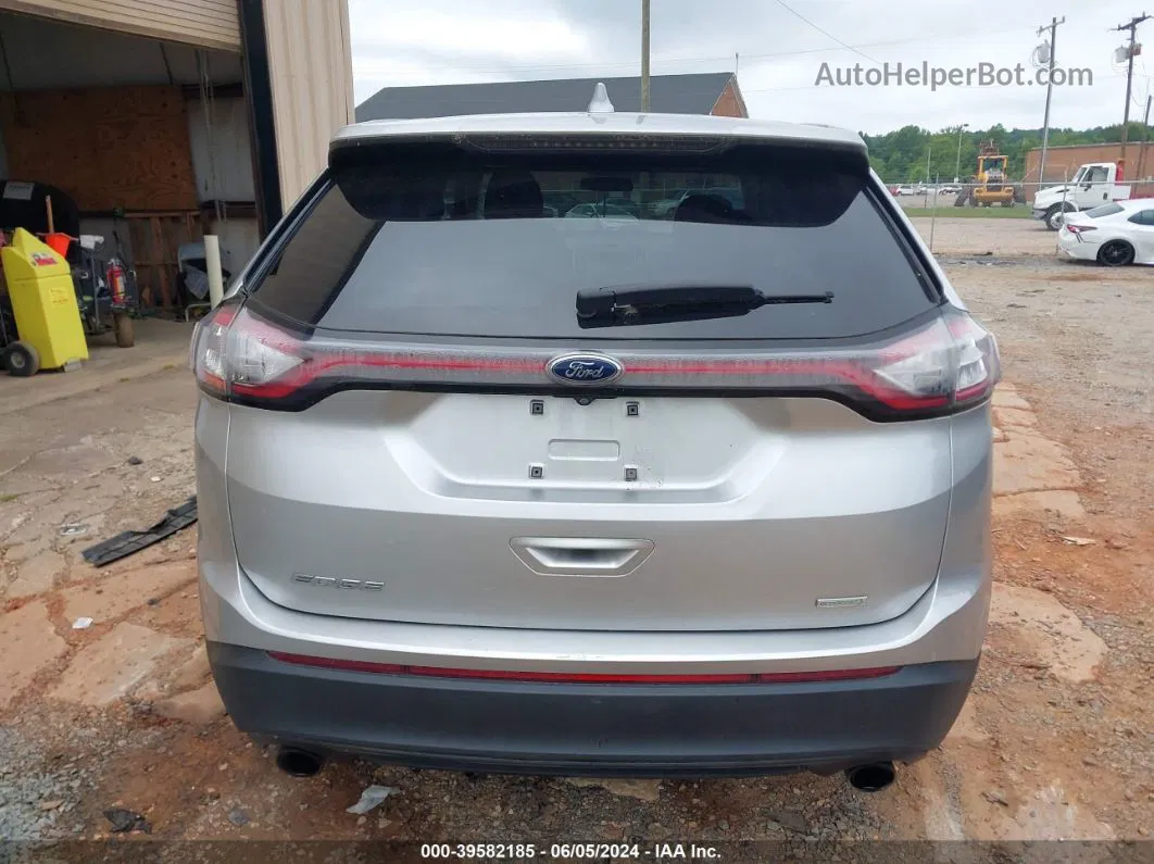 2018 Ford Edge Se Black vin: 2FMPK3G9XJBB09138