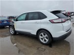 2018 Ford Edge Se White vin: 2FMPK3G9XJBC56494