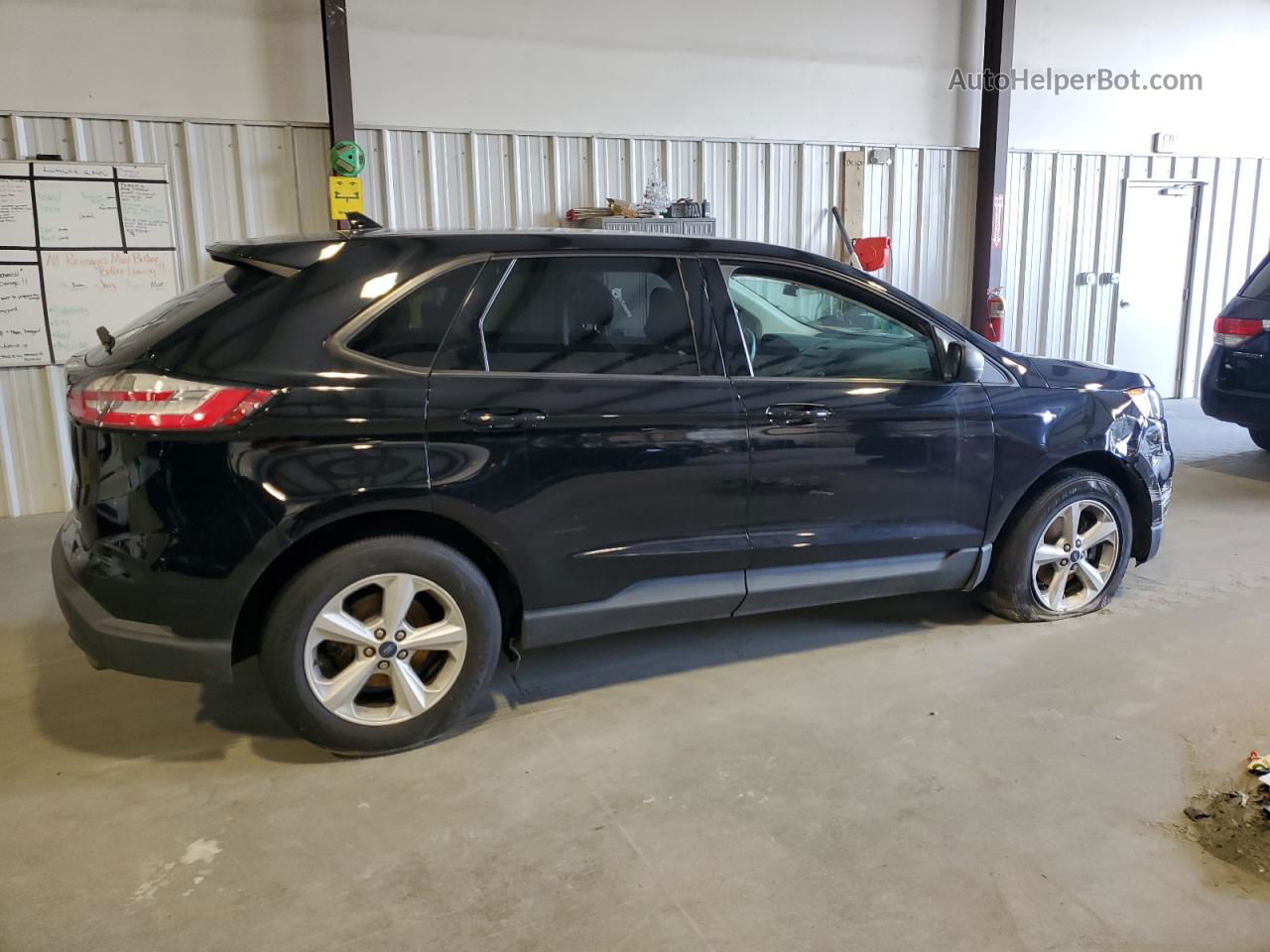 2019 Ford Edge Se Black vin: 2FMPK3G9XKBB13885