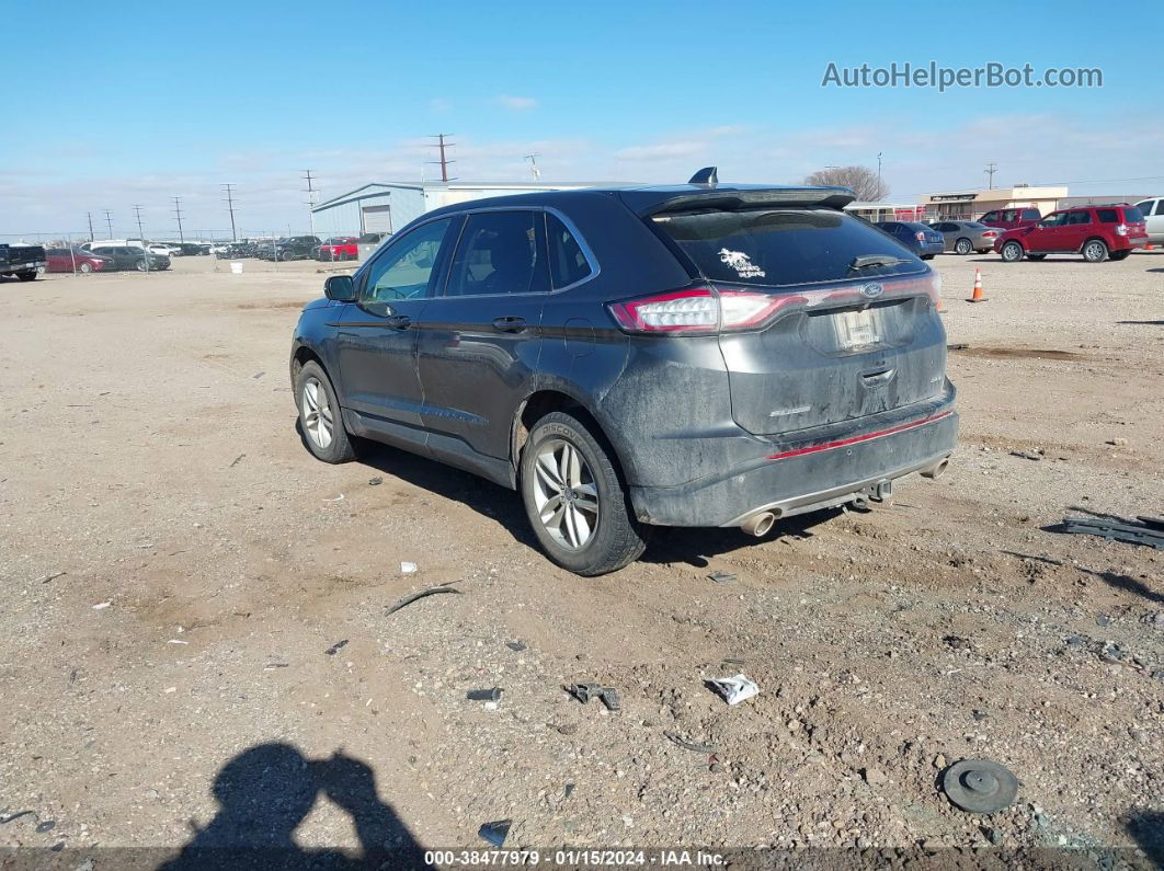 2016 Ford Edge Sel Gray vin: 2FMPK3J81GBB94086