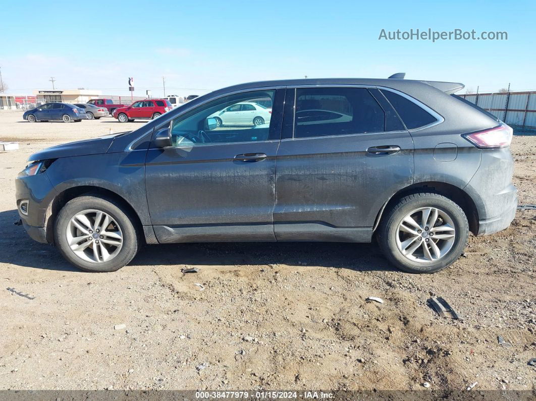 2016 Ford Edge Sel Gray vin: 2FMPK3J81GBB94086