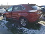 2018 Ford Edge Sel Burgundy vin: 2FMPK3J81JBC50471