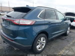 2016 Ford Edge Sel Dark Blue vin: 2FMPK3J83GBC07369