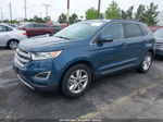 2016 Ford Edge Sel Dark Blue vin: 2FMPK3J83GBC07369