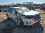 2018 Ford Edge Sel Silver vin: 2FMPK3J83JBB56060